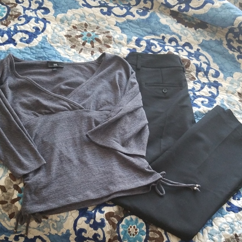 Grey blouse